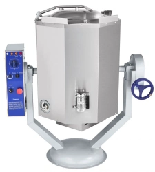 Electric Cooking Kettle with Drain Valve KPEM-60-OMR