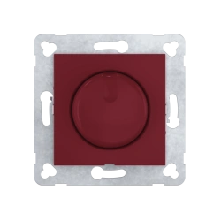 Caduceus Aling Prestige Dimmer Switch 1-100W 230V, Universal, Burgundy