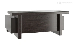 Executive Desk with Support Pedestal Boyard