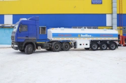Tank Semi-Trailer for Oil Transport and Storage, Model PPC-3/6-3/12-23-3, Modification 9138C-0000010R