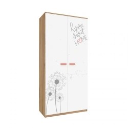 White Two-Door Cabinet Facade Set - Oliver LD.524040.000
