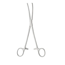 Curved Hemostatic Clamp 1x2 Teeth, 200mm - TZ-01-284-20