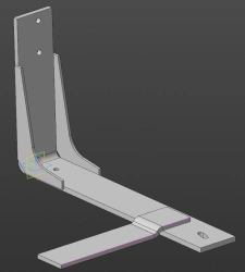 Corner Bracket for Structural Support - Heavy Duty Angle Bracket