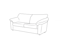 Gala Sofa for Public Spaces