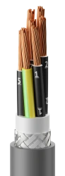 Emflex Flexible Cable KUPEspNg(A)-HF 300/500V