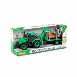 Inertia-Driven Forestry Tractor Toy with Detailed Design Progress