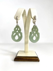 Ava Earrings in Jade