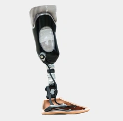 Modular Shin Prosthesis with Microprocessor-Controlled Foot Module