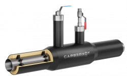 LD DN250 Ball Valve with Air Vent, St 09G2S (GOST 10704-91/10705-80)