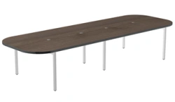 Oval Conference Table for Meetings with Metal Frame TС 31.01.12-002-24830516-2021
