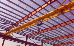 Electric Bridge Crane Single Girder Support, 0.5t to 20t Capacity, KMOo Type