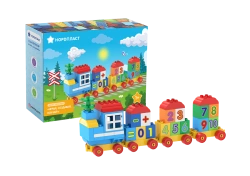 Play, Create, Learn Train Building Set (43 Pieces)