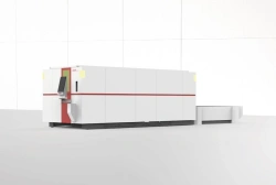 Laser Cutting Machine LEADER with Cabinet Protection and Exchangeable Pallets, 2-20 kW