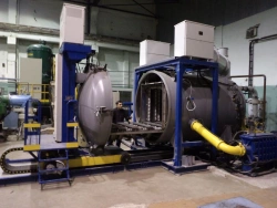 Vacuum Chamber Resistance Electric Furnace with Retractable Base SДVE