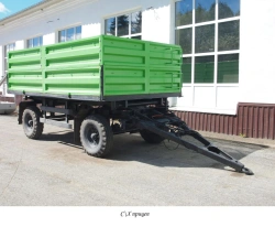 KEDR-5470-2S6 Tractor Tipper Trailer for Agricultural Transport