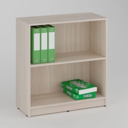 Low Open Office Cabinet with 1 Shelf