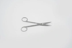 Vertical Curved Surgical Scissors with Two Sharp Tips, 170mm - Model VZ-N-4-2