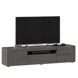 Brooklyn TV Stand 1600 in Onyx Gray Gloss, Model LD.685050.000