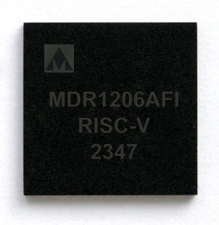 Integrated Microchip MDR1206AFI for RISC-V Applications