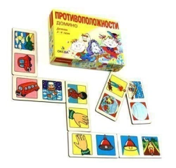 Opposites Domino Game - Educational Fun for Kids