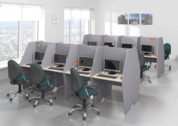 Ergonomic Office Furniture Collection for Call Centers