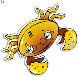 Interactive Crab Toy "Krazych" Educational Game