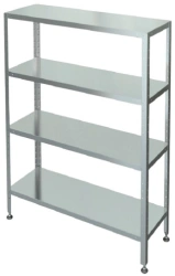 Stainless Steel Rack C-4-0.5/1.3/1.8 for Kitchen Storage