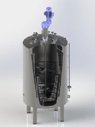 High-Pressure Synthesis Reactor - Stainless Steel Construction