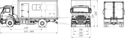 Special Purpose Vehicles - 67220E based on KAMAZ-43253-G5