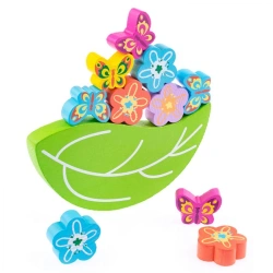 Balance Toy 'Leaf' with 11 Pieces, Model 1-08