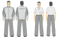 Women's Protective Suit (Jacket & Pants) for Industrial Use