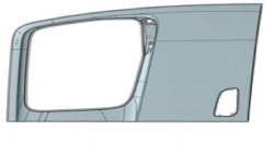 Right Outer Door Panel for Cars A9607224309