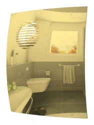 PARUS 4C Gold Decorative Exhaust Fan with Backdraft Damper D 100