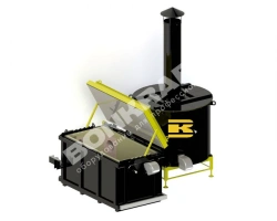 High-Technology Incinerator for Waste Disposal IU-1500