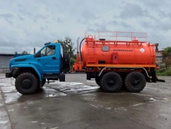 Gas Condensate and Oil Product Collection Unit AKN 7074D2-80 on Ural 4320-78 Chassis