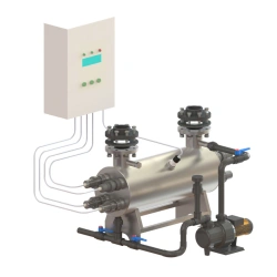 UV Water Disinfection System UFU-50 with Cleaning Unit and UV Radiation Sensor