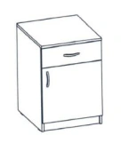 Office Cabinet for Storage of Supplies and Documents - Alliance-S Brand