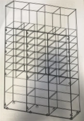 Office Wooden Cabinet 2000mm Height Model 2