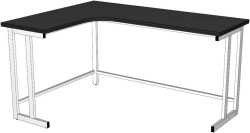 Corner Table STL-1 - Durable Metal Frame