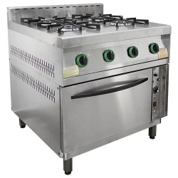 4-Burner Gas Stove with Oven PГ-4Д-01