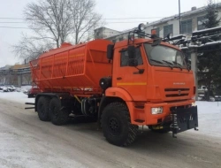Combined Road Machine KDM 118001 on KAMAZ-43118-48(А5) Chassis
