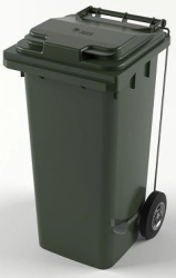Mobile Garbage Container 120L Model Art.27.C21 (20.805.70.PE; 21.054.70.PE)