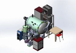 High-Temperature Vacuum Furnace with Gas Cooling System Model D-4.6.4-13TT