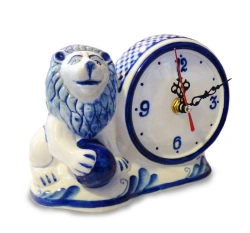 Elegant Porcelain Desk Clock - Model 993018910