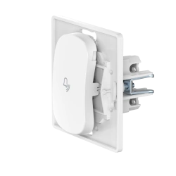 Caduceus Aling EON White Push Button Switch 10A, 250V, Model E610U.0