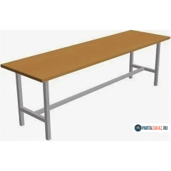 Metal Frame Bench with MDF Seat