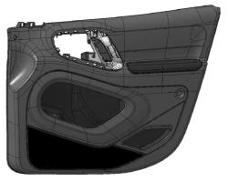 Right Front Door Trim Assembly for M1 and N1 Vehicles 1681694481