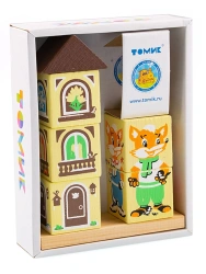 Fox Cubes on Stick - 7 Piece Set, Model 4545-1