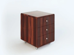 Premium Cabinet Rolling Unit with 3 Drawers - TA23A