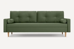 Scandinavian Style Transformable Sofa Model #4 with Wooden Frame